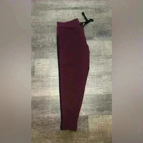 Athleta Metro Track Joggers Maroon Size Small - Picture 8 of 9